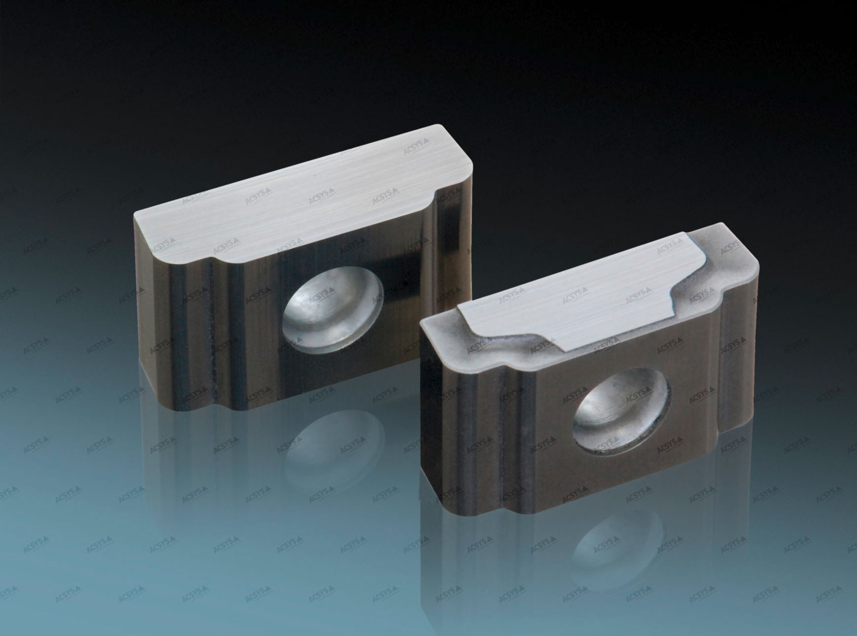 Mikrolasergravur von Spanleitstufen bei MARCATIS